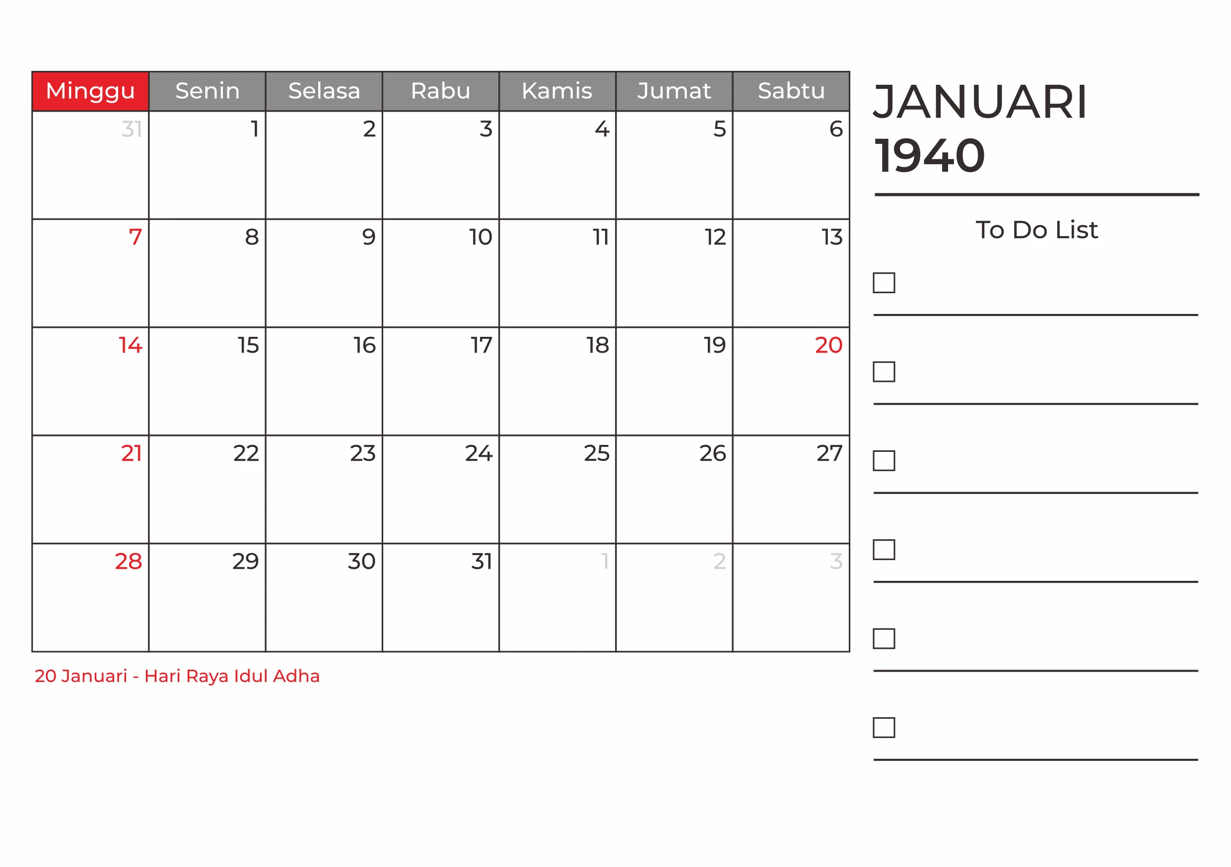 template-9 - Januari 1940