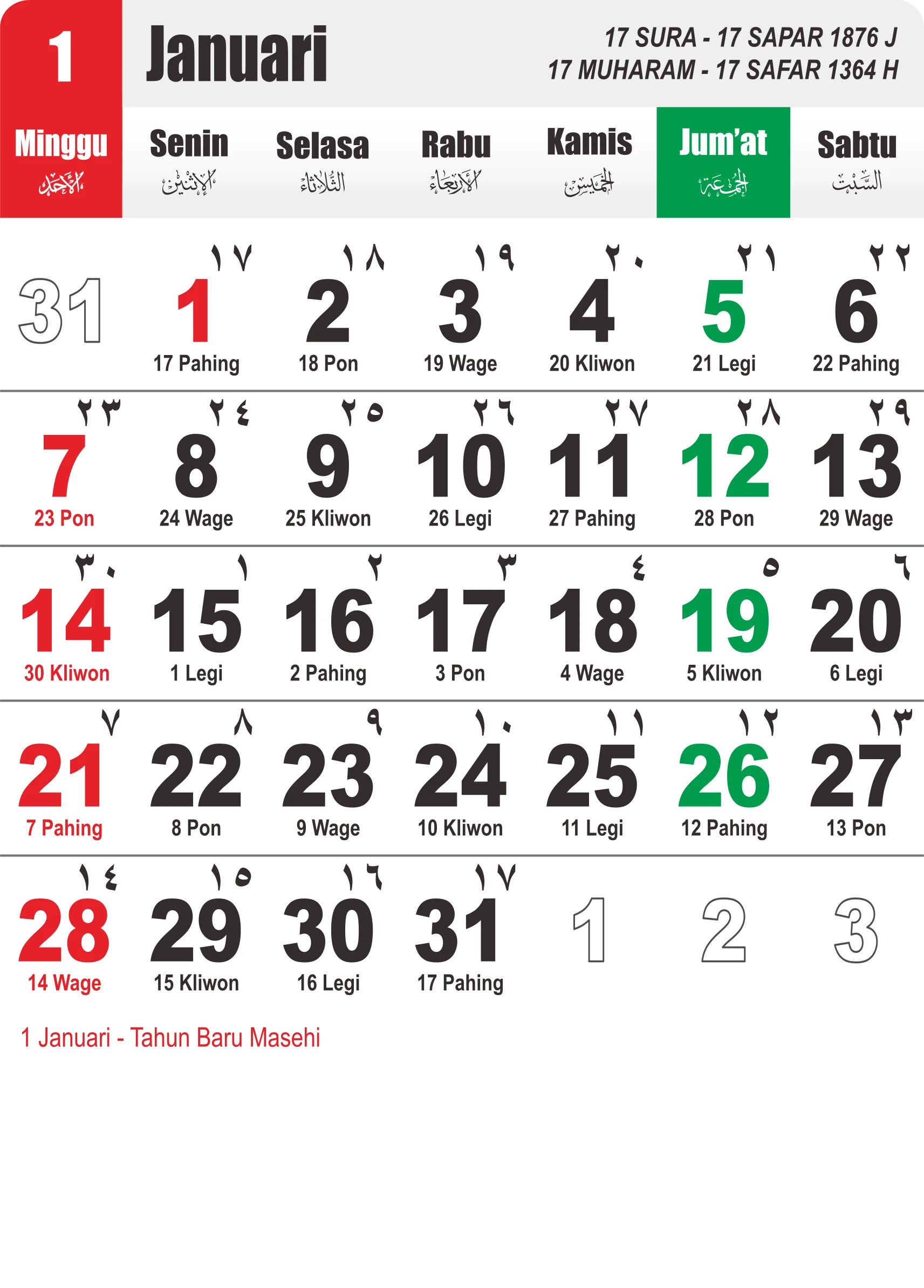 template-1 - Januari 1945