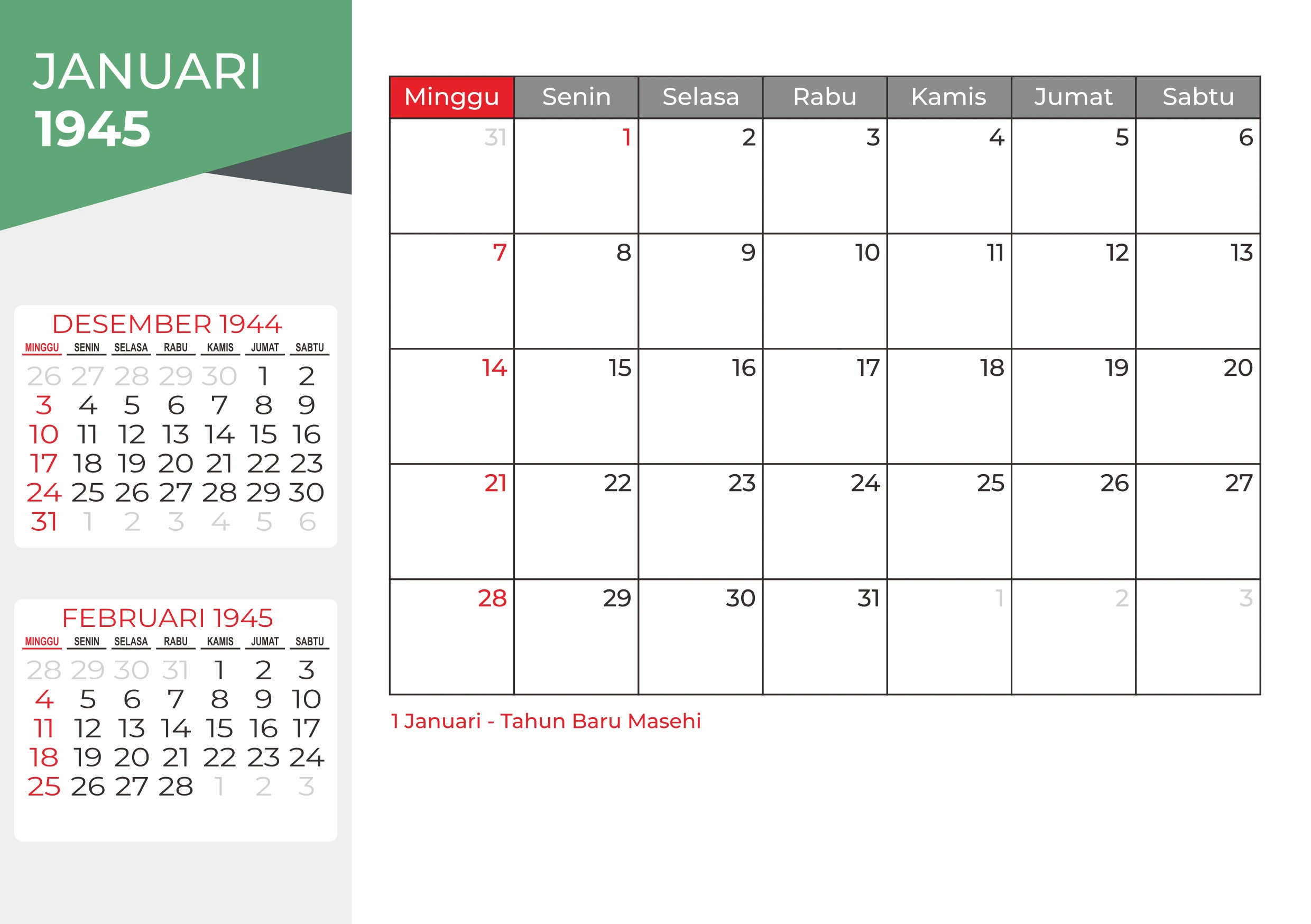 template-8 - Januari 1945