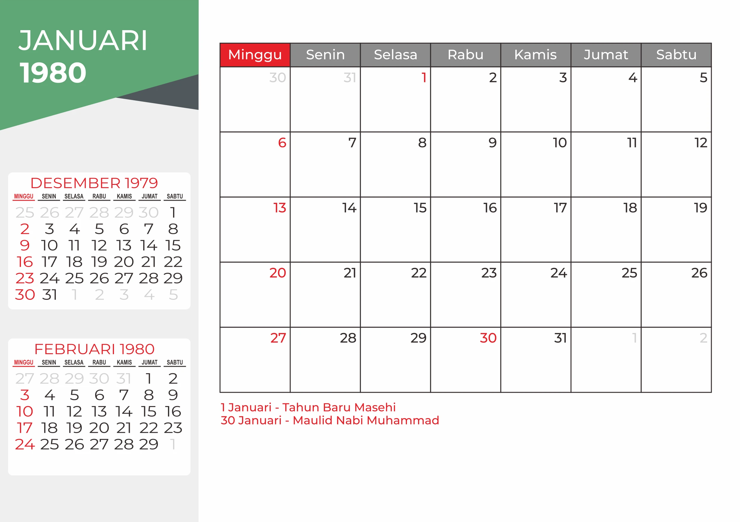 template-8 - Januari 1980