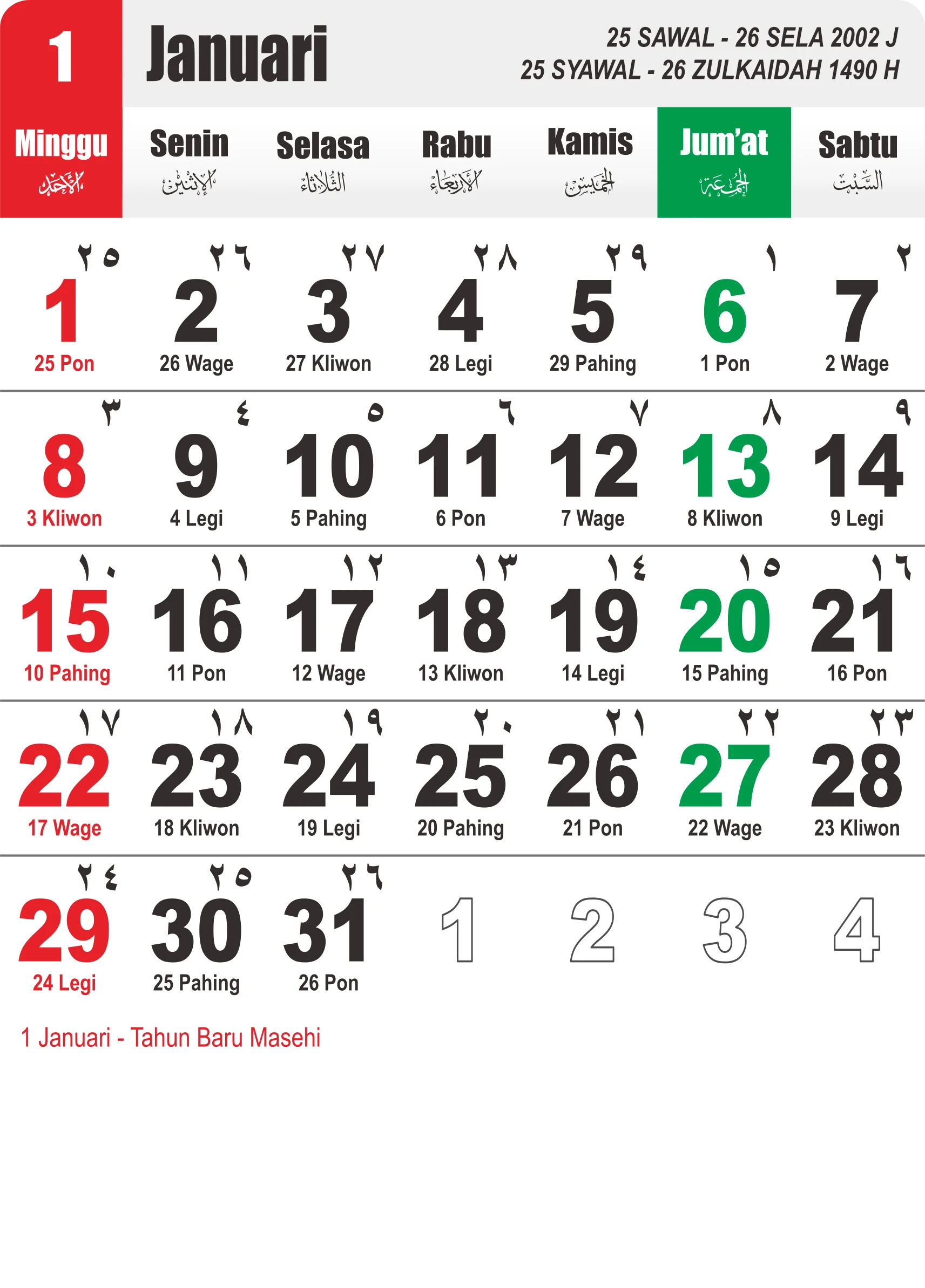 template-1 - Januari 2068