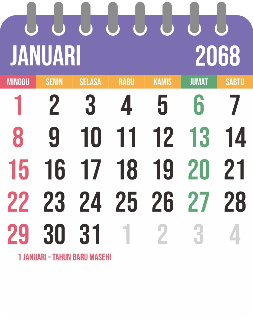 template-5 - Januari 2068