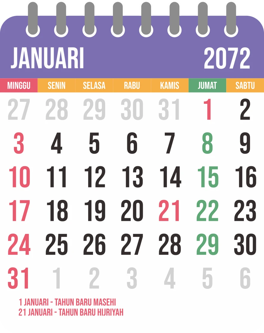 template-5 - Januari 2072